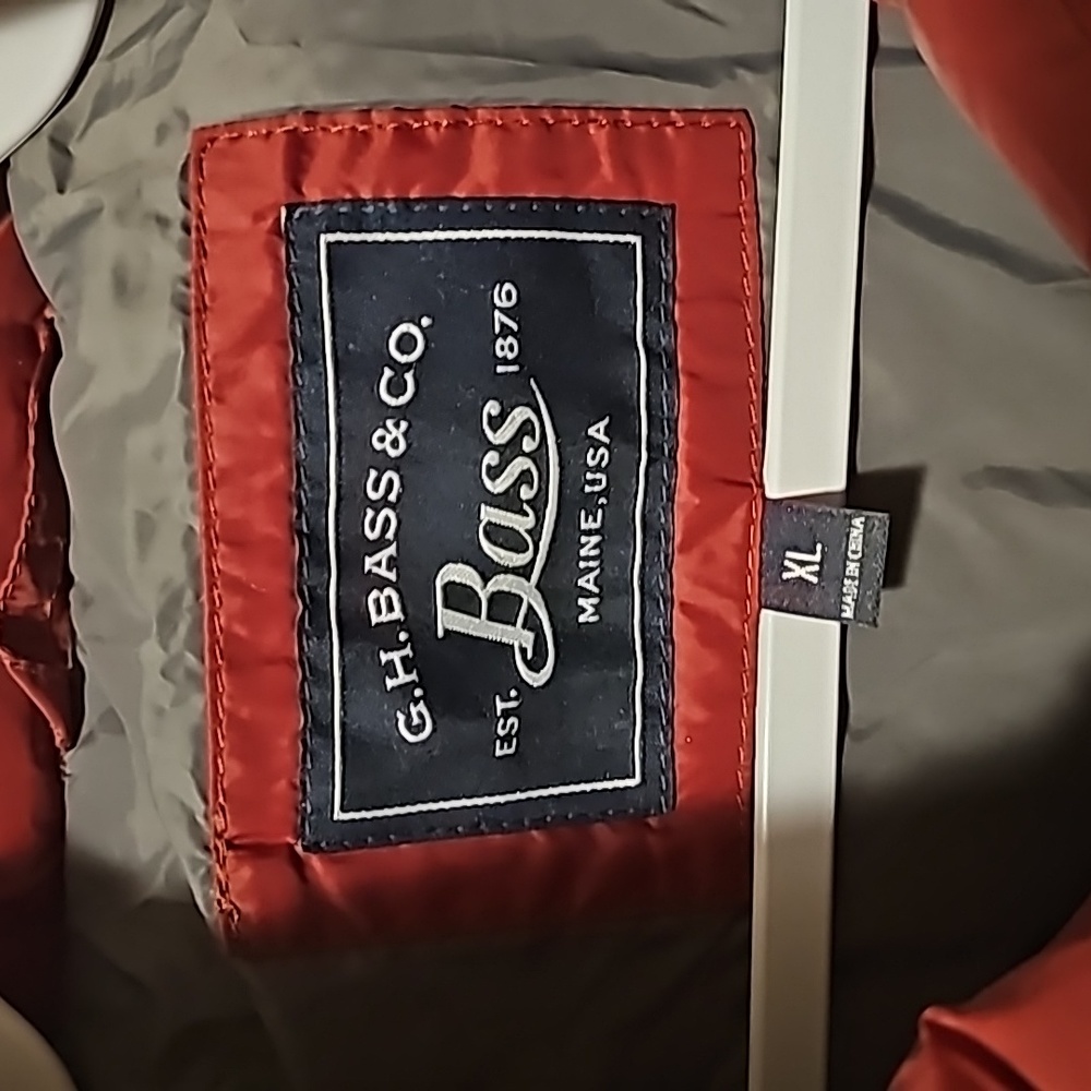 NWT G.H. Bass vest - Picture 3 of 5